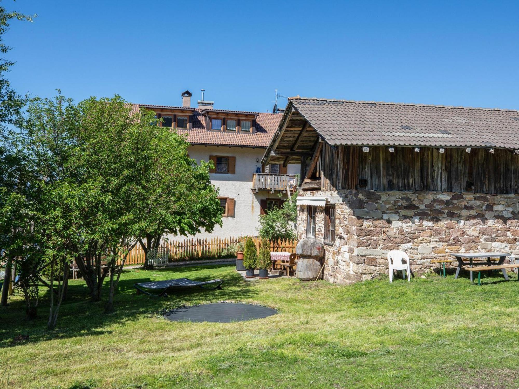 Huanzhof Ferienwohnung Schwarzhorn Aldein Exterior foto